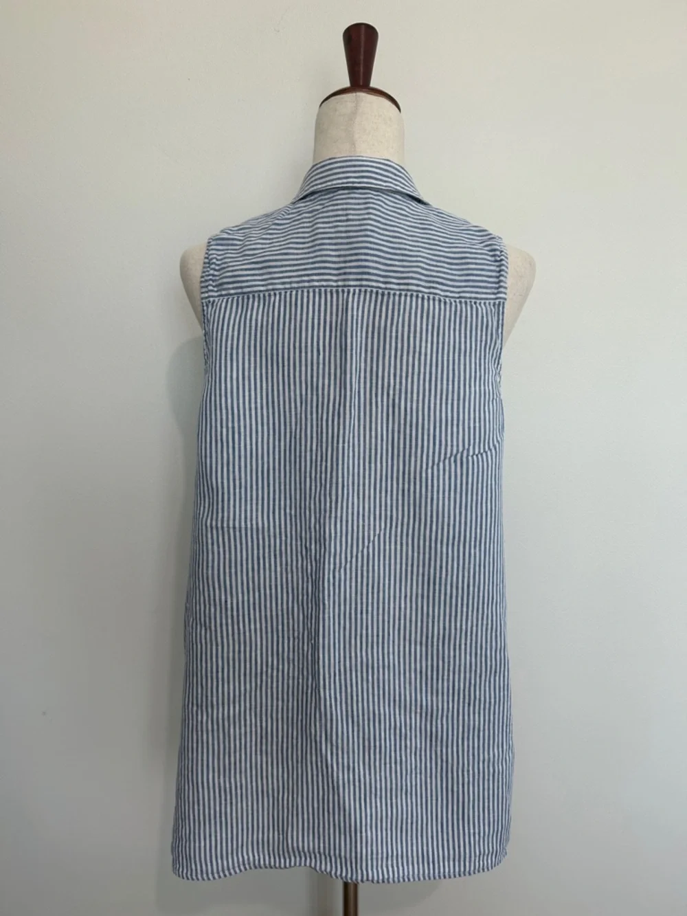 J. Jill Love Linen High Low Sleeveless Top Size Large - Picture 3 of 5